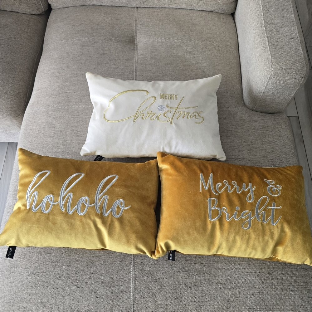 Rodeo Home Christmas Pillow Set Of 3